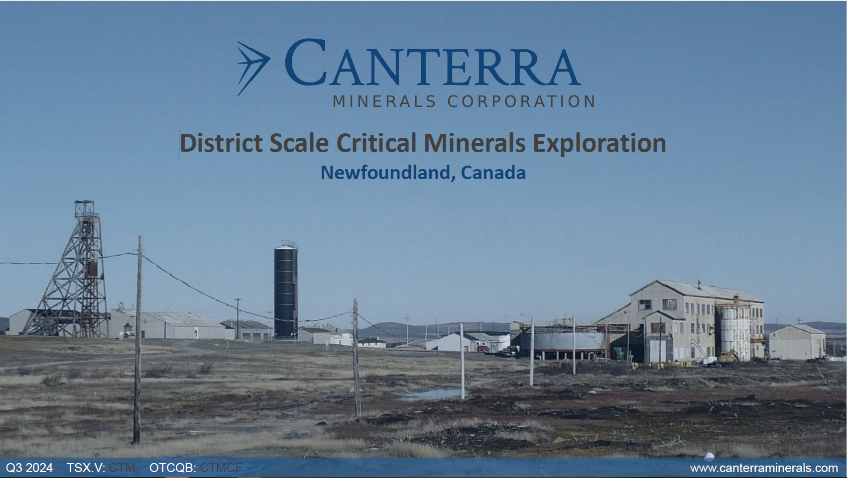 Corporate Presentation: Critical Minerals