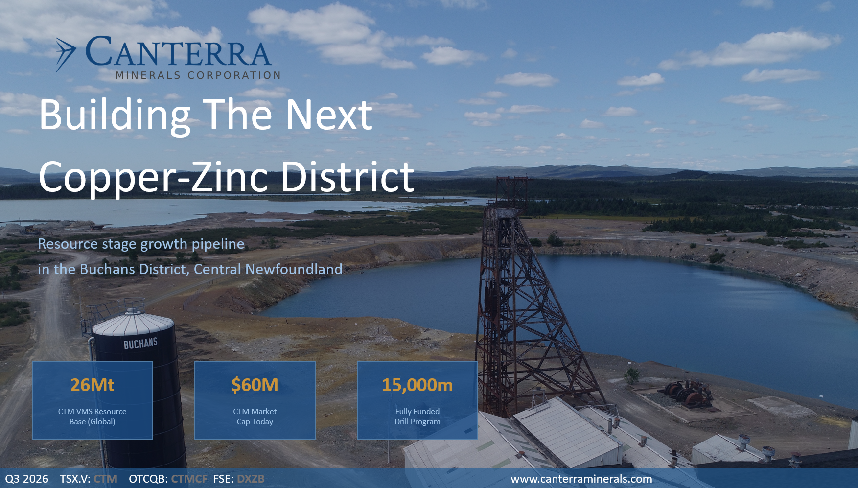 Canterra Minerals Q3 2026 Corporate Presentation