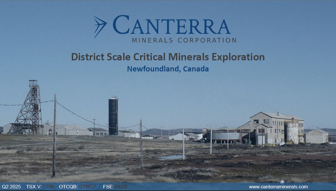 Corporate Presentation: Critical Minerals